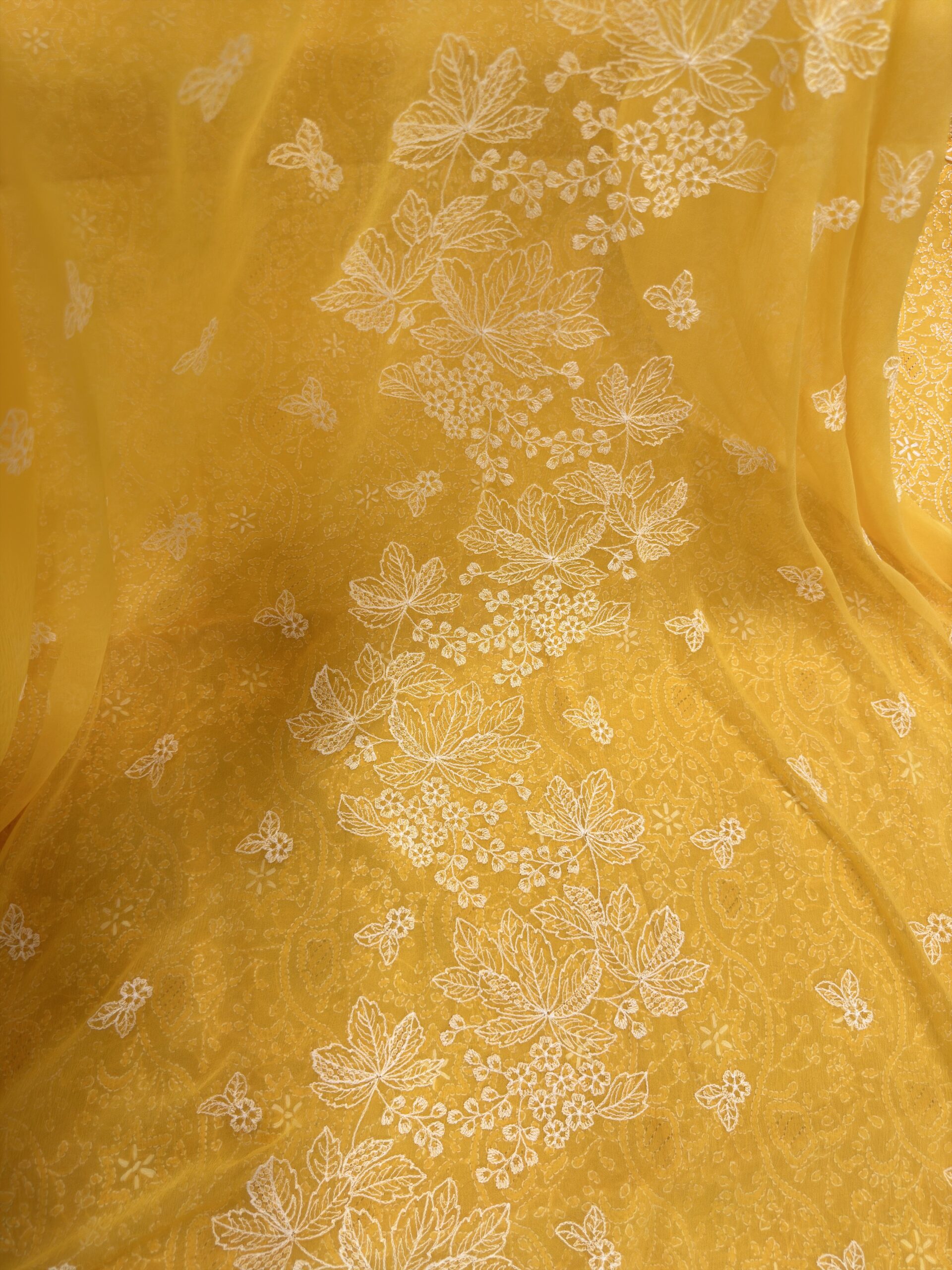 Lawn Chikankari & Chiffon Set - Image 3