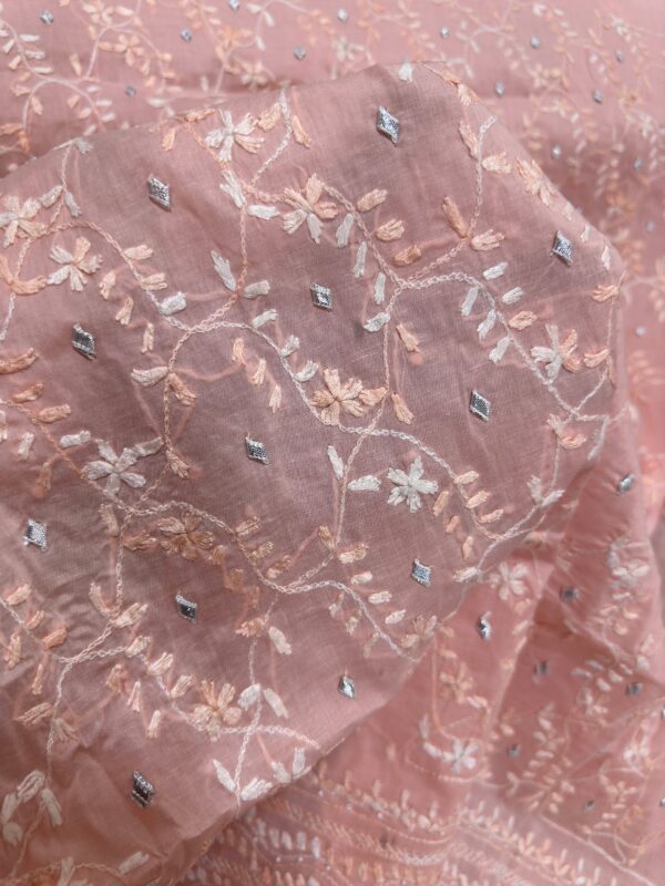 Pearl & Gota Work Chikankari Set