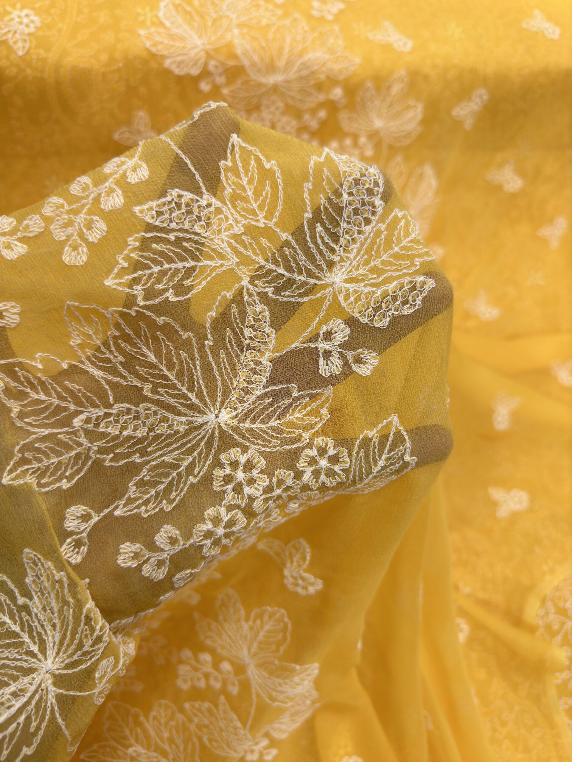 Lawn Chikankari & Chiffon Set - Image 4