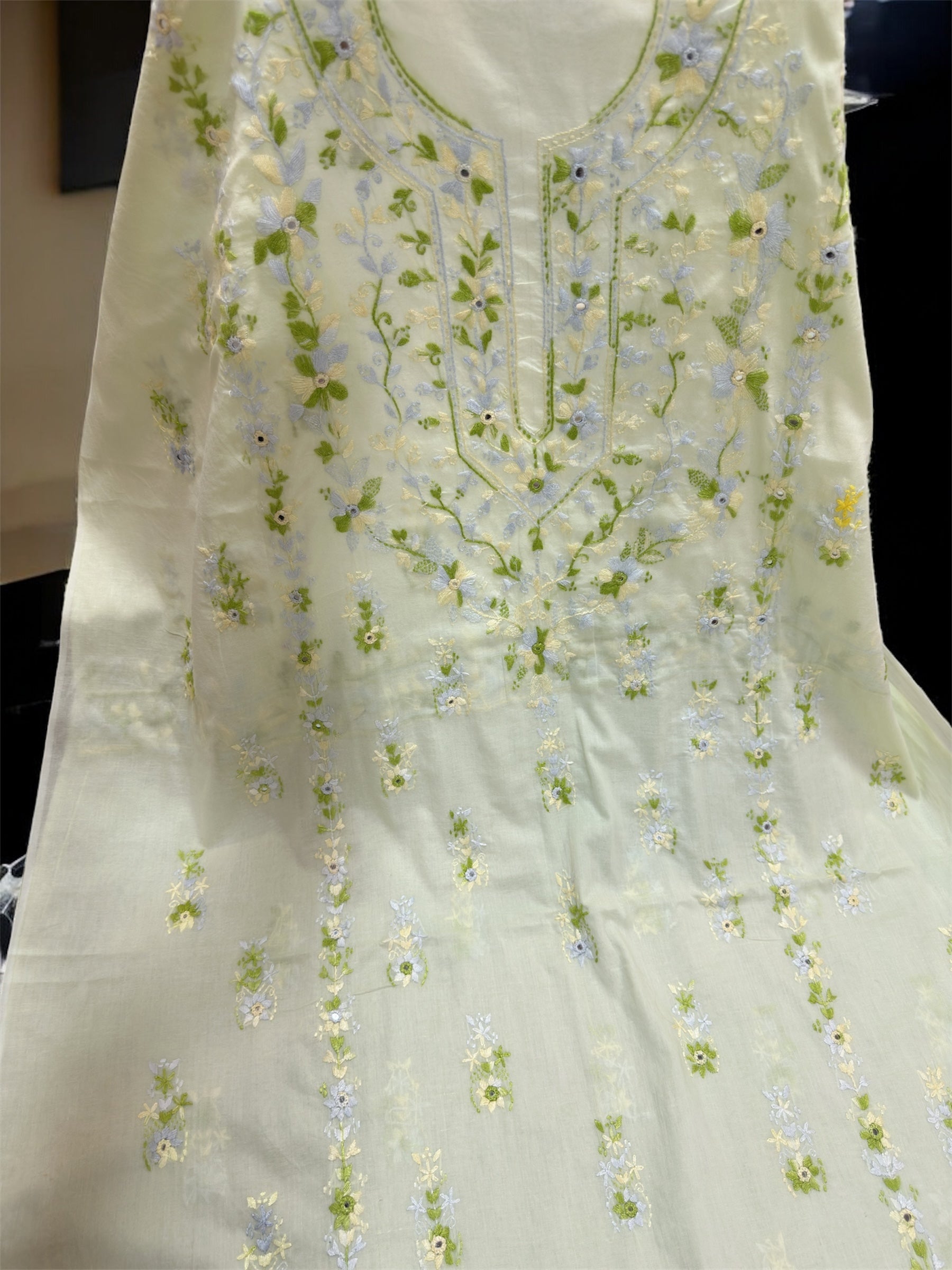 Hand Embroidered Kurta - Image 2