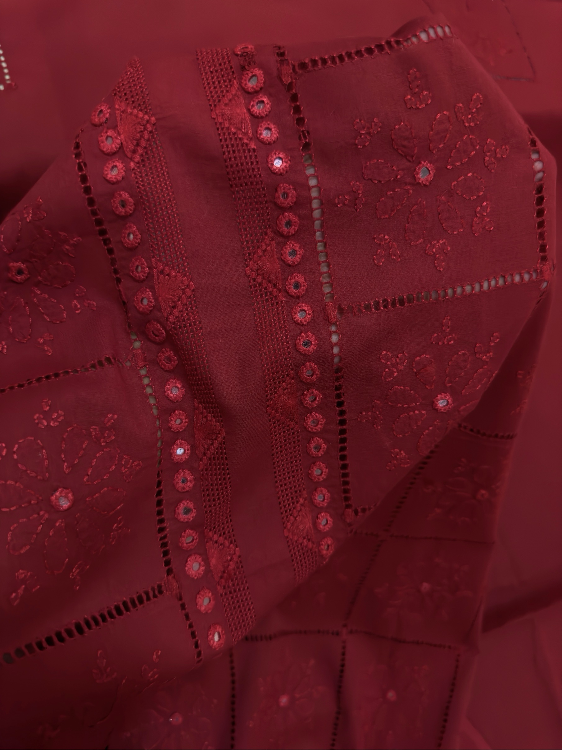 Taarkashi Raw Silk Kurta