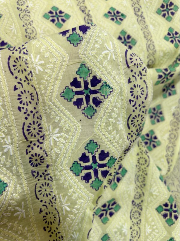 Chikankari Shirt & Dupatta