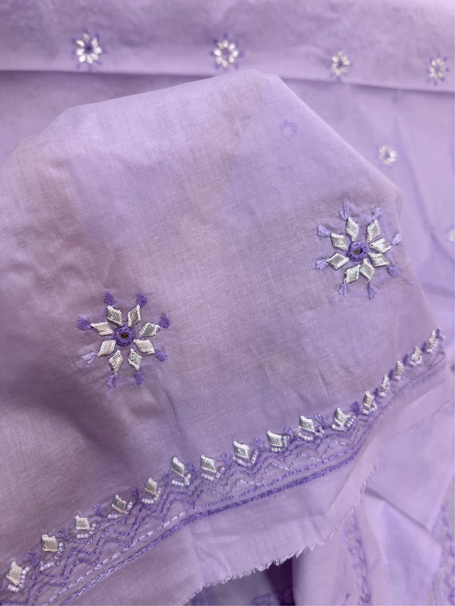 Pearls & Gota Kurta Dupatta - Image 6