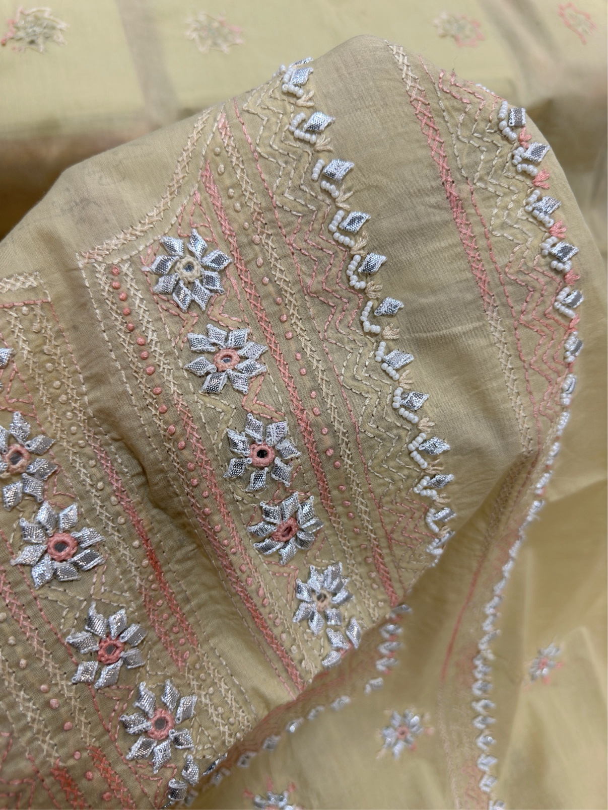 Pearls & Gota Kurta Dupatta
